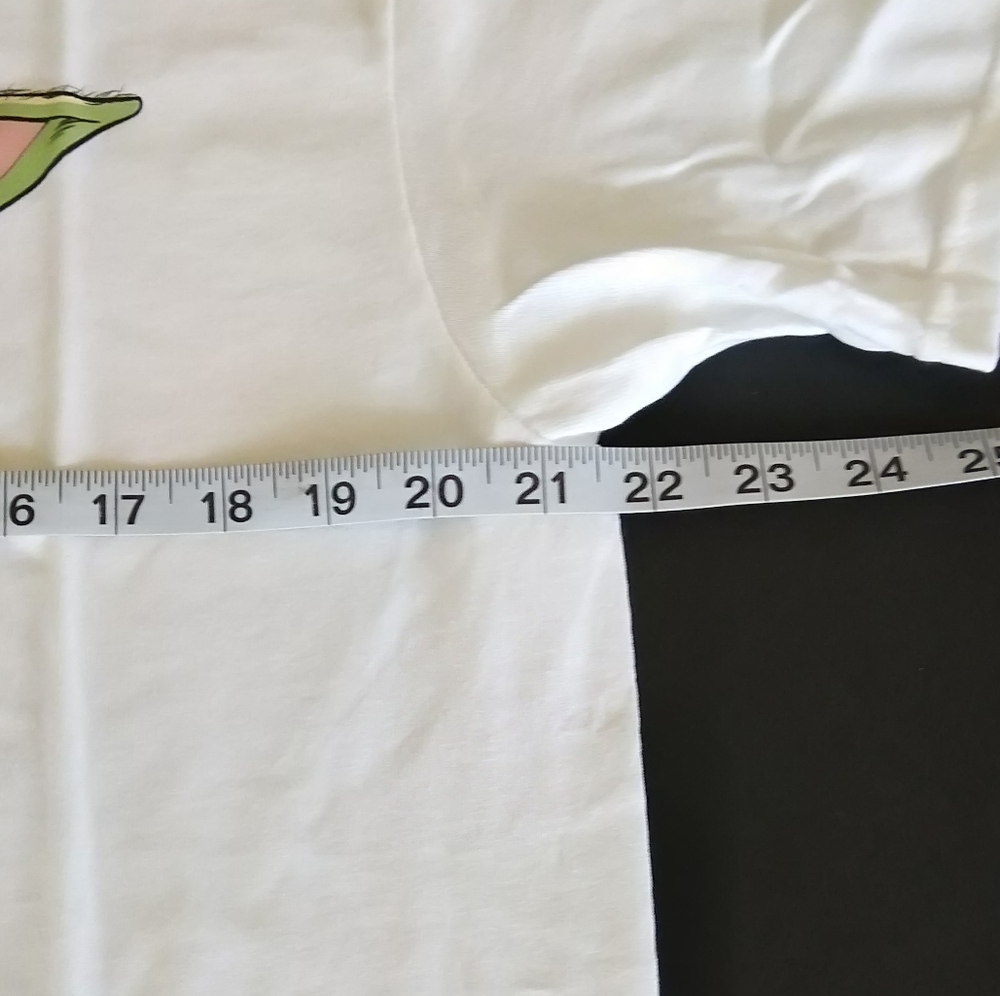 Baby Yada Mandalorian Large White Tee-shirt - Picture 5 of 6